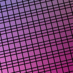 "Facade 74" - single edition digital abstract print, pink/purple