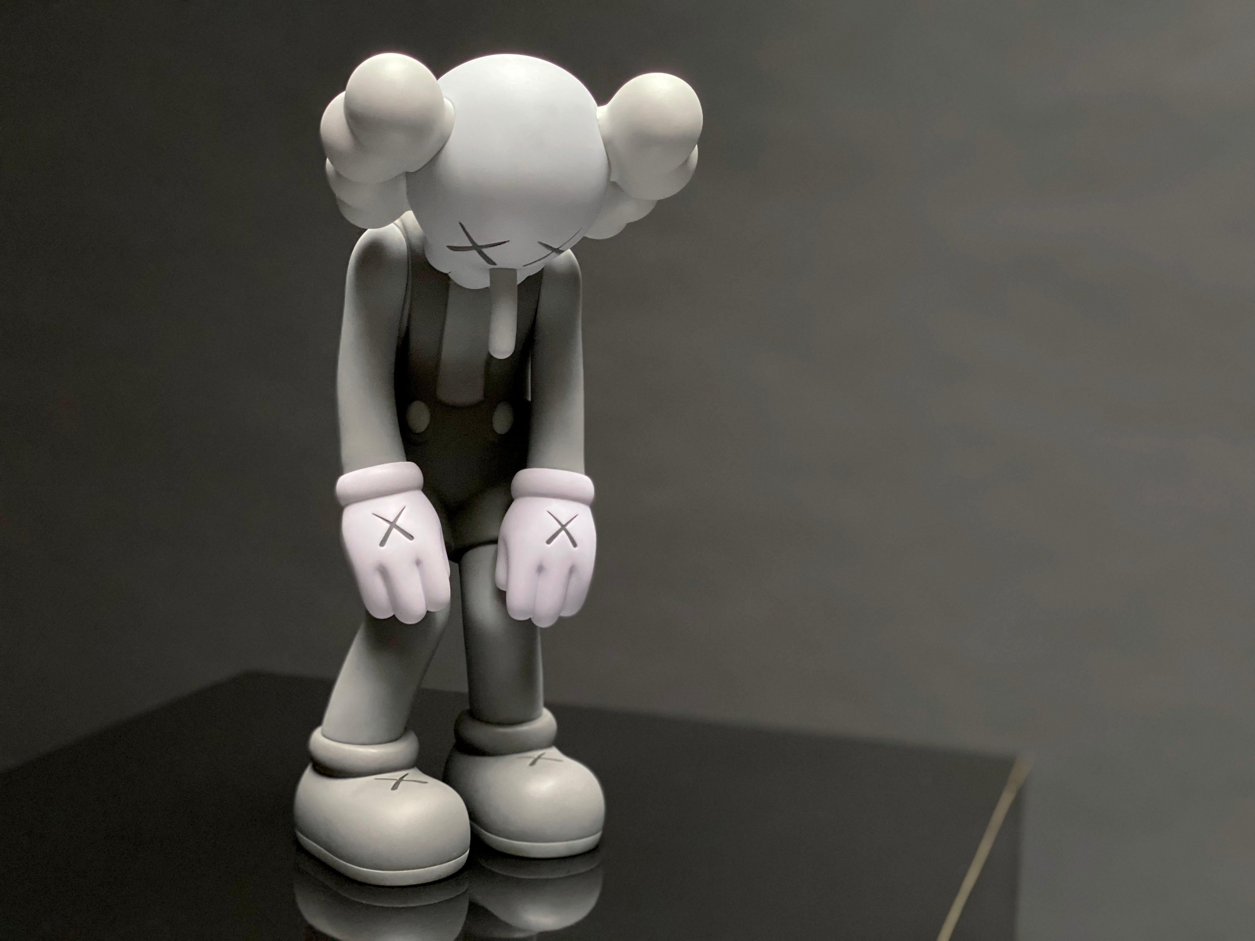 'Small Lie' Grey Vinyl Sculpture, 2017