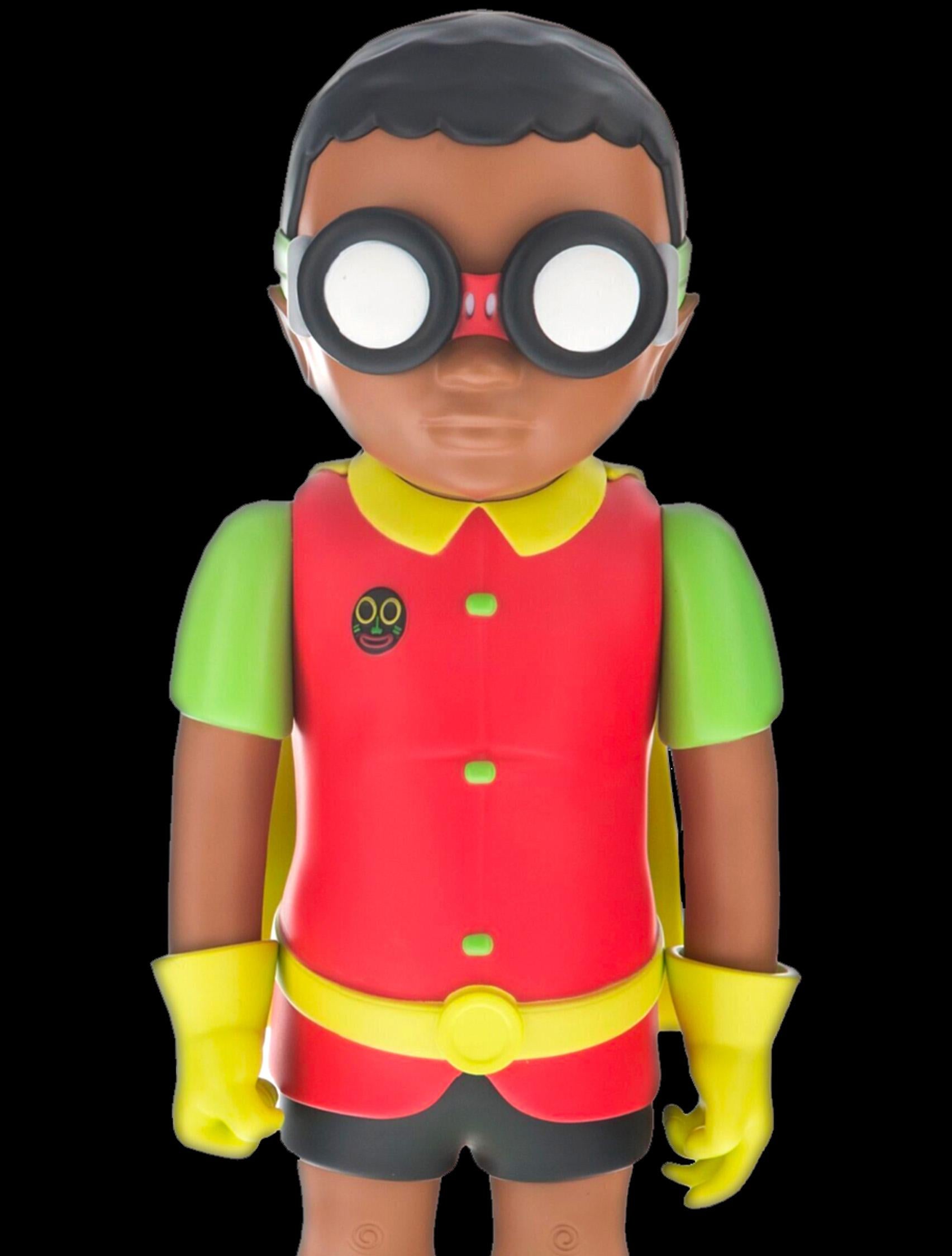 Figures en vinyle « Flying Duo - Batboy '66 et Sparrow '66' (Set of Two) en vente 5