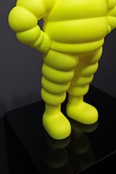 'CHUM' Yellow Vinyl Figure by KAWS, Open Edition, 2023, Stamped, 11.6"