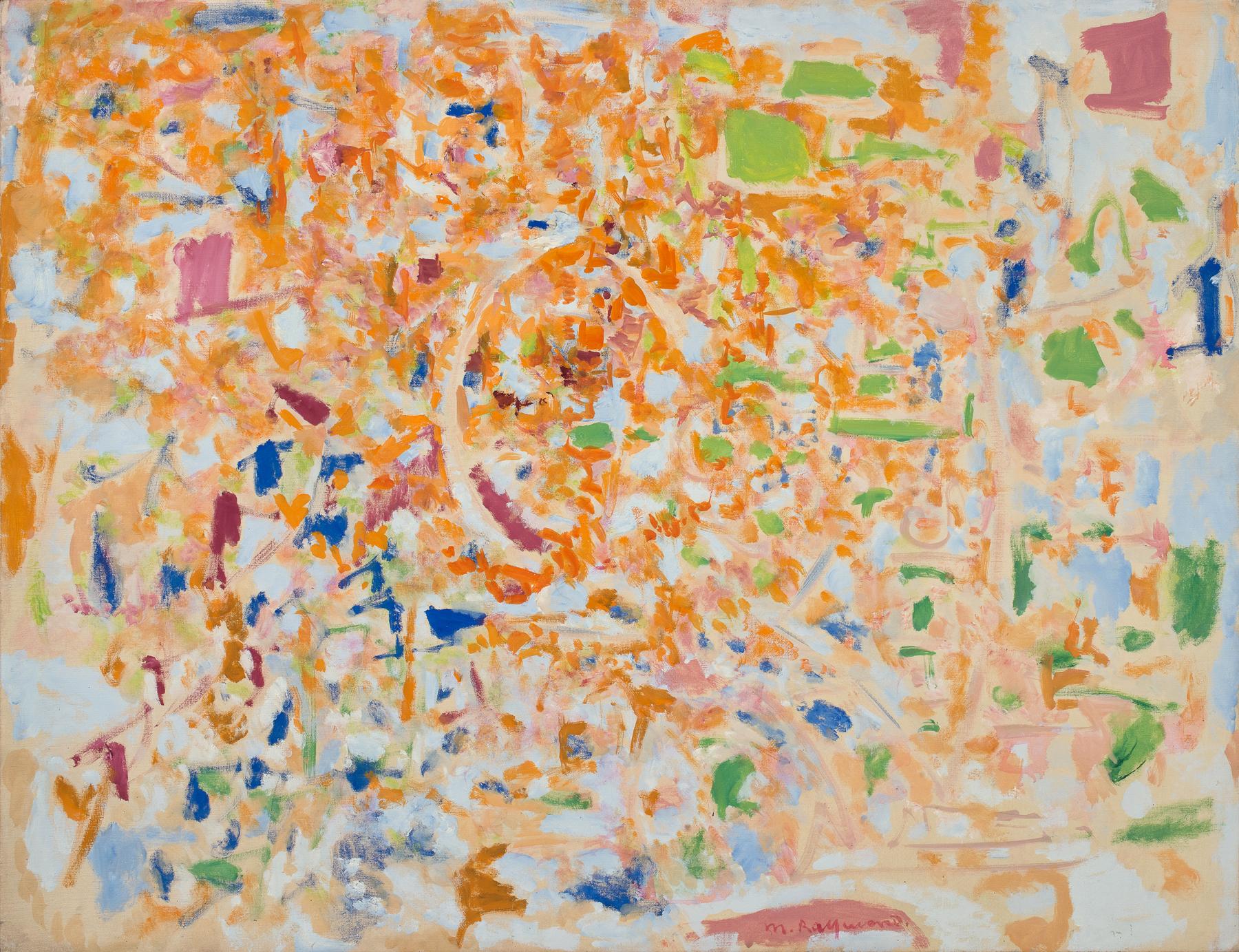 Marie Raymond
Untitled – c. 1963
Oil on canvas
96 x 130 cm / 37.7 x 51.1 in.
Signed lower right