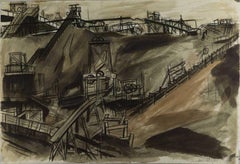 Breaker Slope (the landscape construction by a coal mining operation / WPA era)