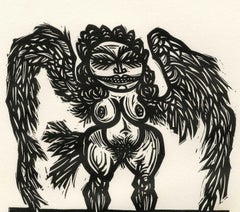 The Pride of Rabbis (Nude Angel sits on head of Rabbi)