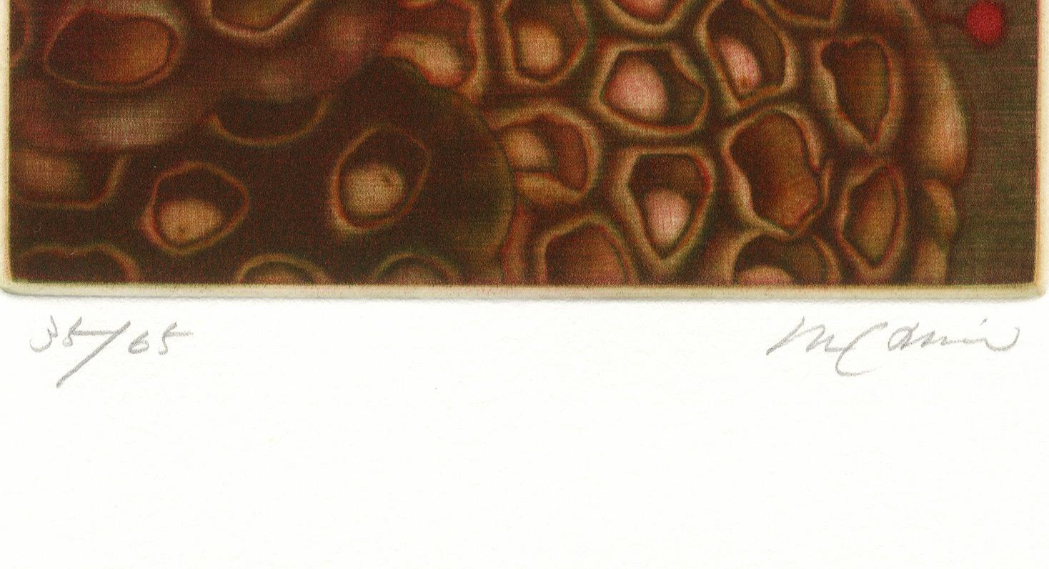 Loto - Print moderno estadounidense de Maki Hino