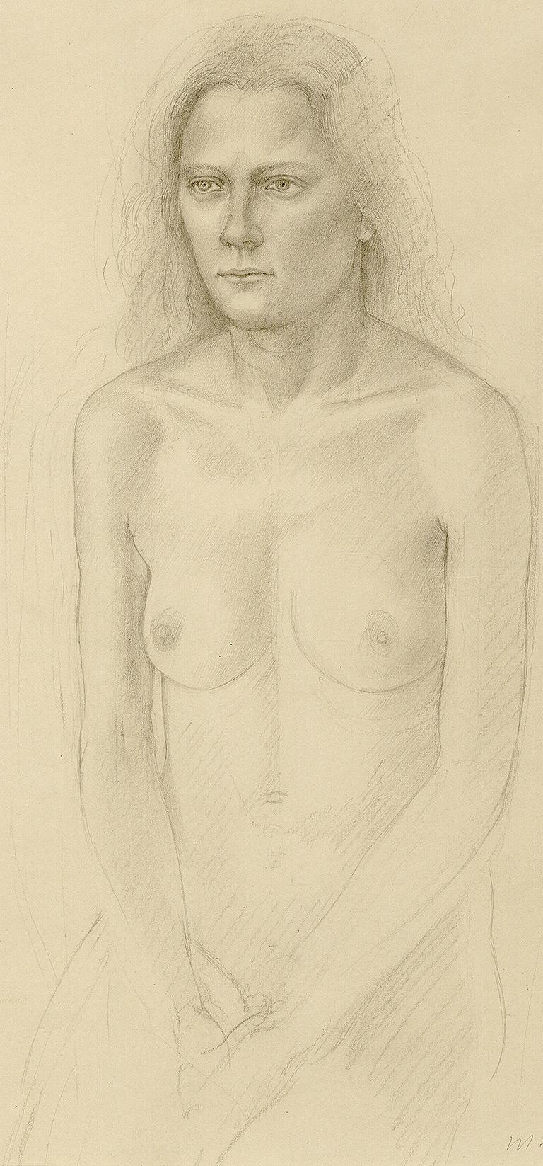 Martha Erlebacher Figurative Art - Nude