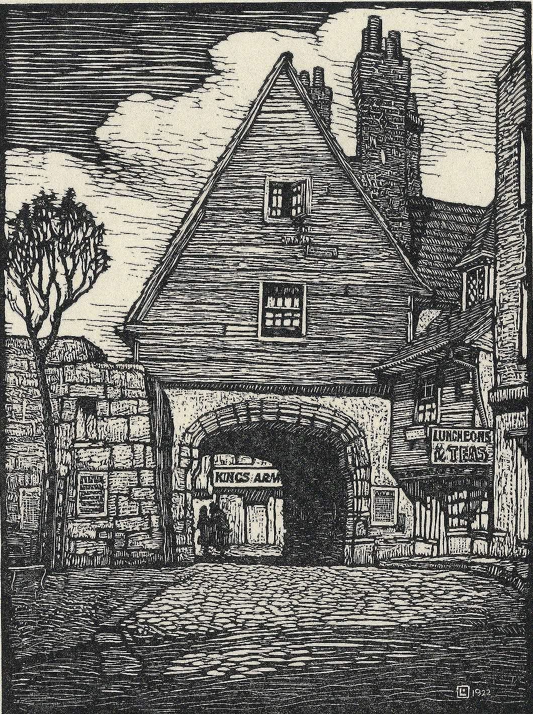 Julius Lankes Landscape Print - Rochester