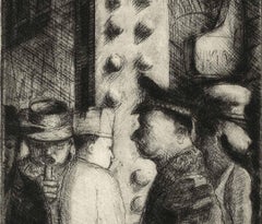 The Loop I (the artist's memories of days at Chicago's Art Institute)