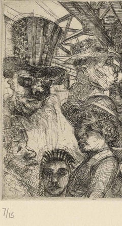 The Loop II (the artist's memories of days at Chicago's Art Institute)