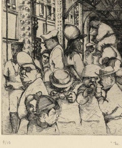 The Loop IV (the artist's memories of days at Chicago's Art Institute)