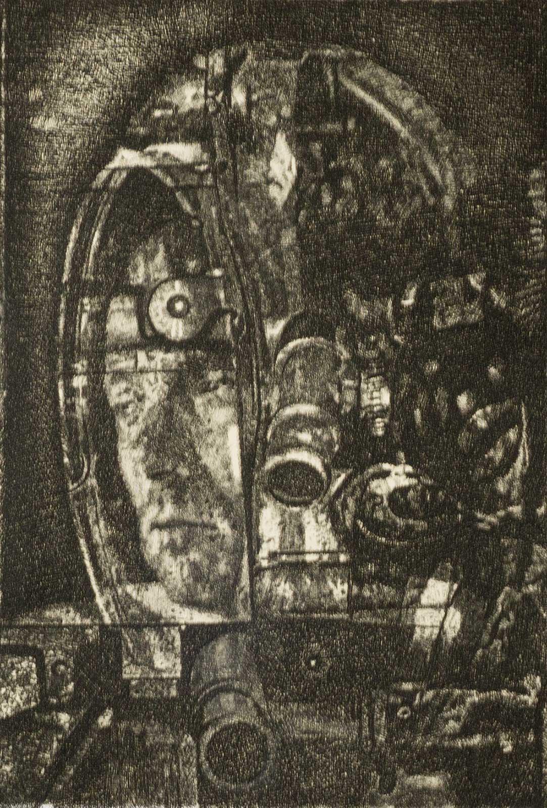 The Turn of the Screw (an ambiguous ghost story by Henry James in 1898) - Print by Paolo Ciampini