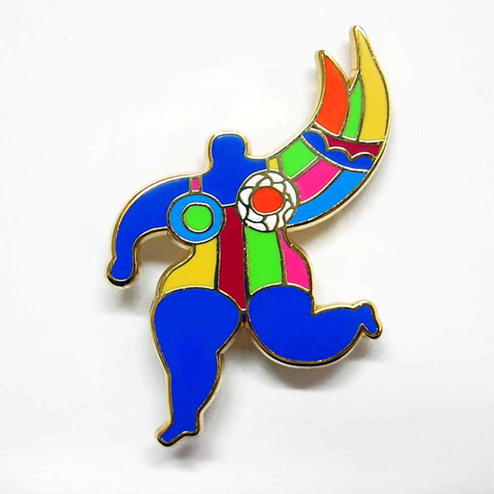 BROOCH (NANA) - Art by Niki de Saint Phalle