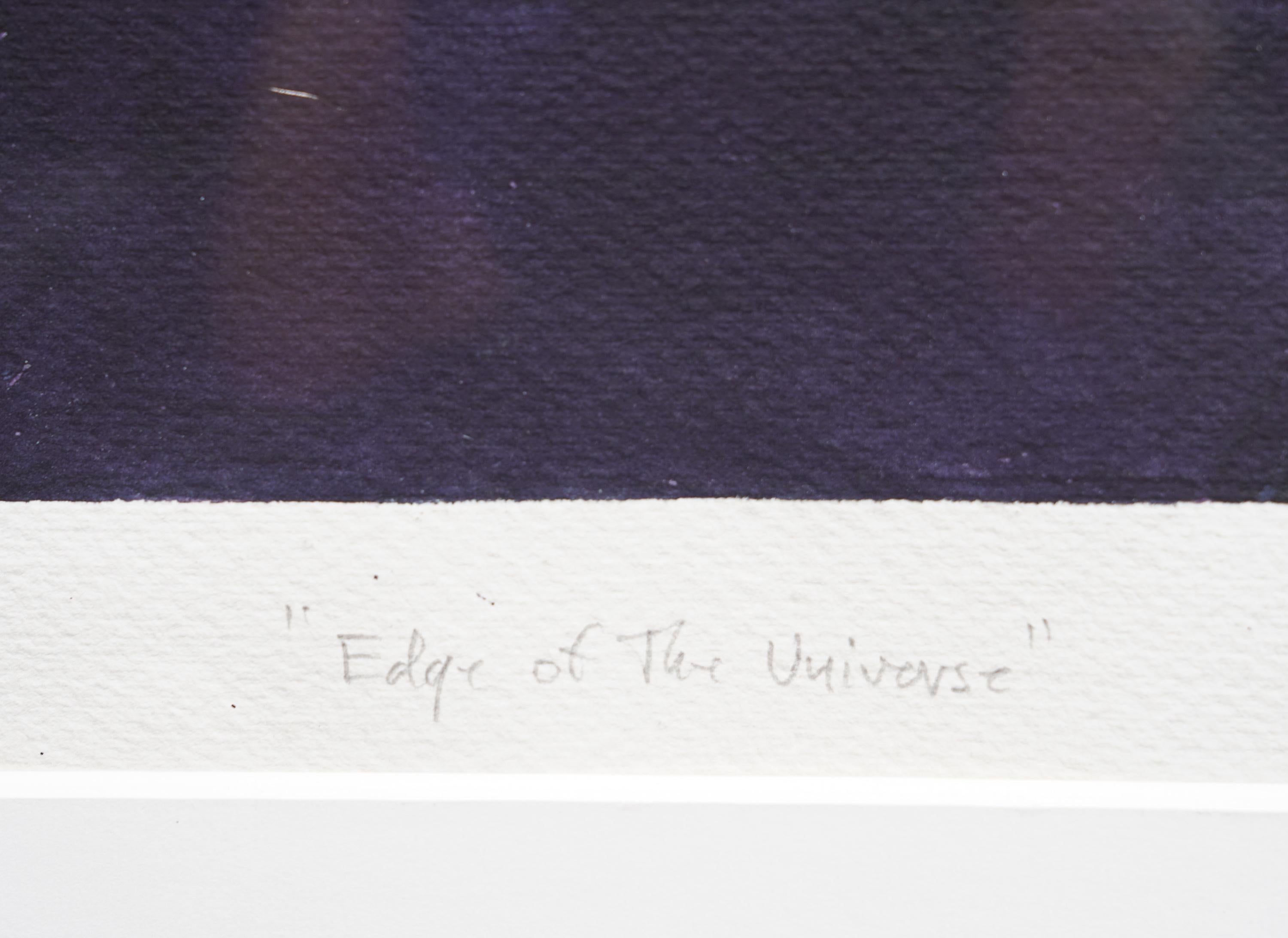 Edge of the Universe – britisches abstraktes Aquarellgemälde der abstrakten Kunst, St. Ives Newlyn im Angebot 6