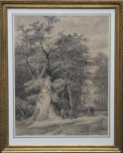 Used Hasbrucken Wald Altenberg Germany - The Forest - Dutch 19thC wooded landscape 