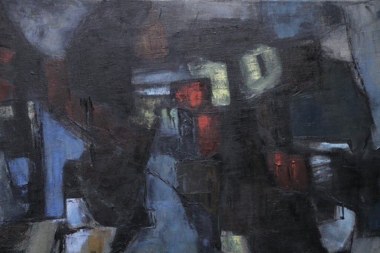 Helen M Hale Lock by Night British Abstract