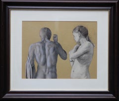 Pre-Raphaelite Figurative Drawings and Watercolours