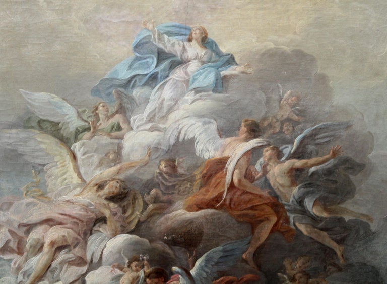 François Lemoyne The Assumption French Renaissance Old Master