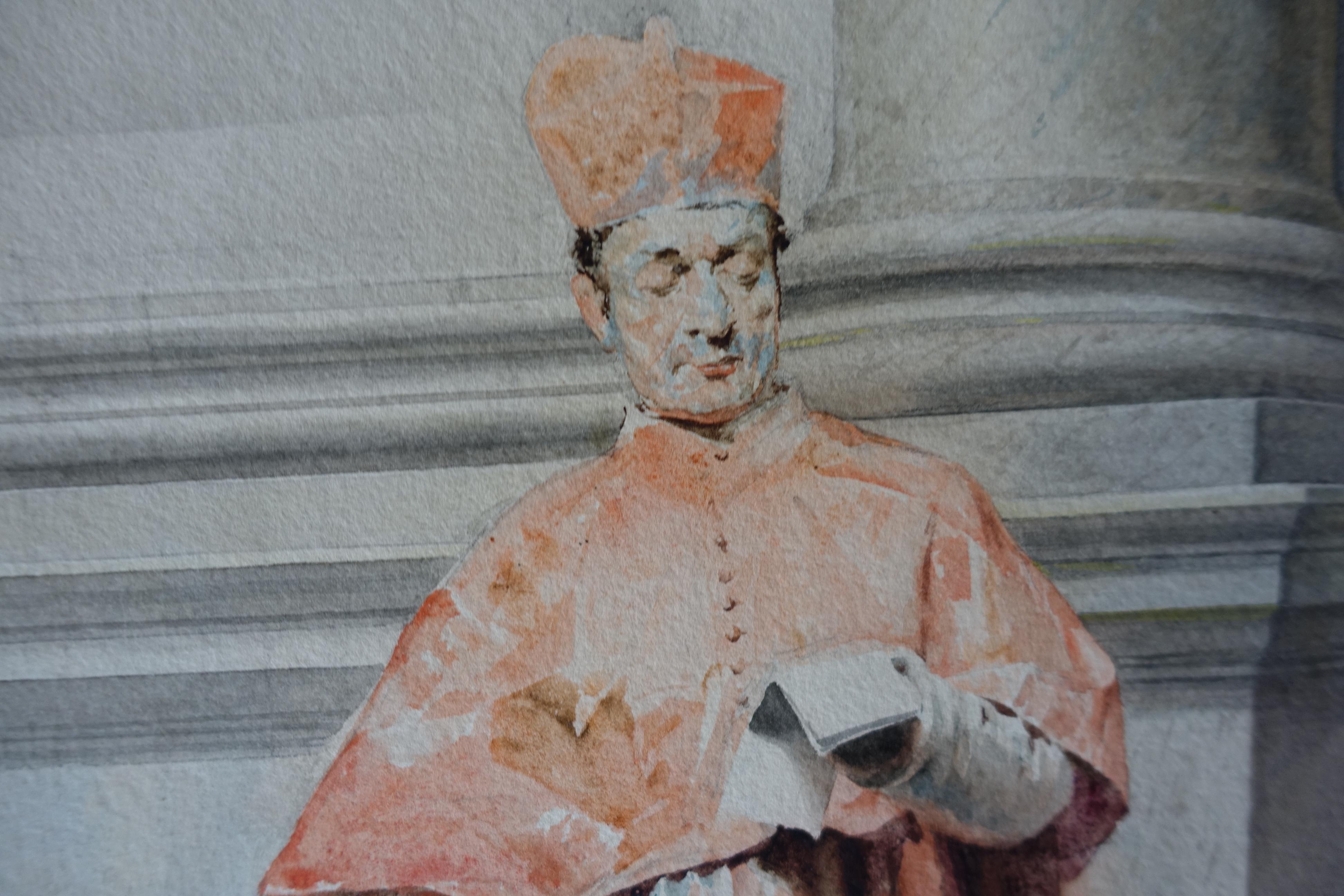 catholic watercolor art