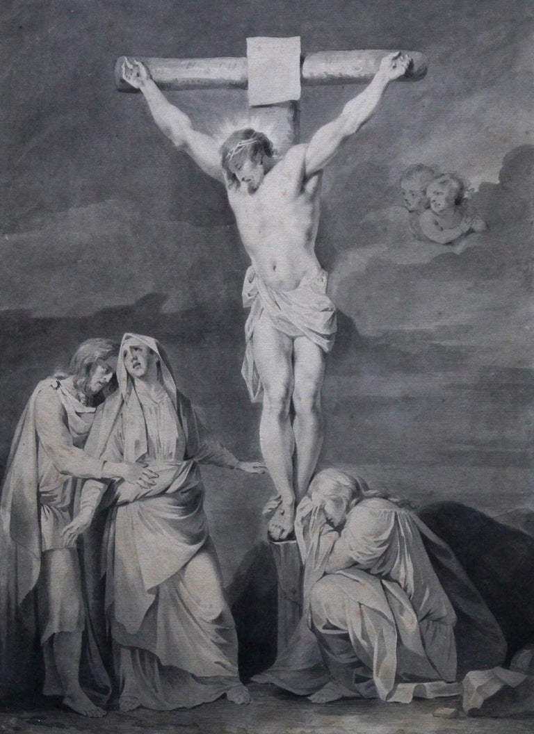 Sara Troost The Crucifixion Of Jesus Dutch Old Master