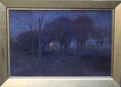 Australian Sunset - Impressionist Victorian landscape Australian artist nocturne