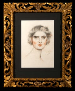 Antique Portrait of a Young Woman