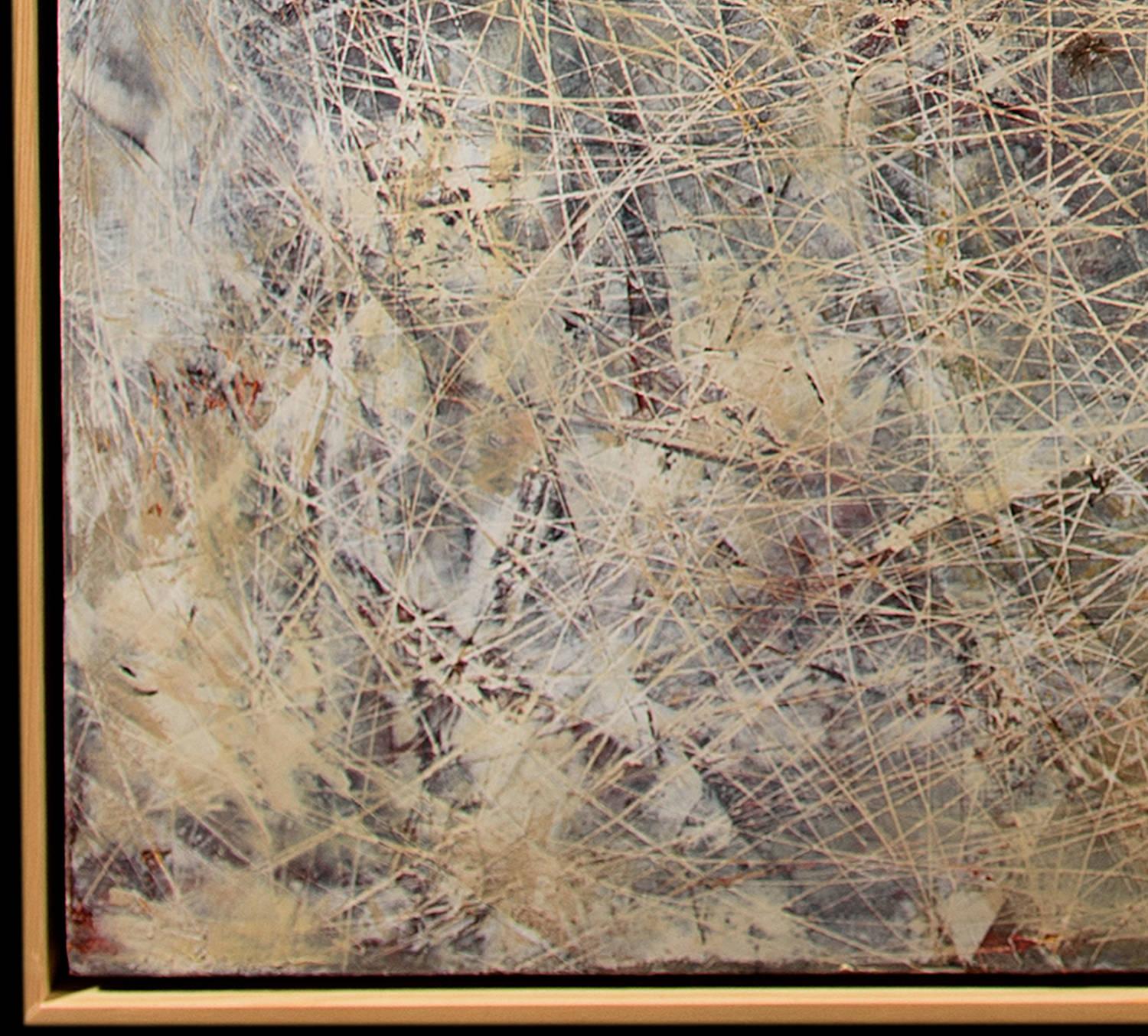 20:21 UK - Brown Abstract Painting by Matthew Goddard-Jones