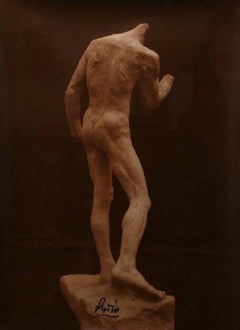 Study for ‘The Burghers of Calais’: Pierre de Wissant, View from Behind, 1886