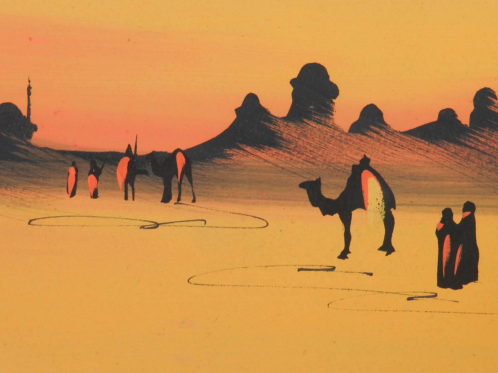 sahara desert painting