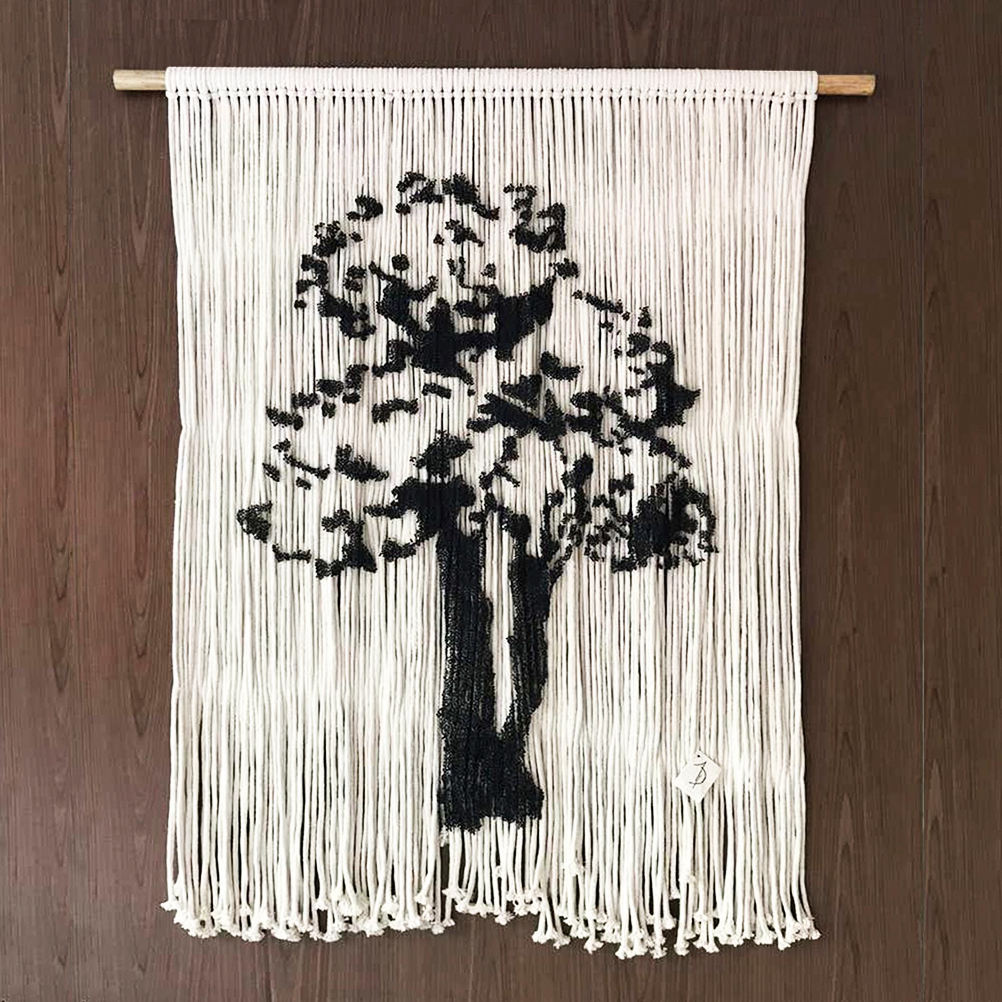 Beautiful Hanging Detailed Tree Upon Ropes For Sale 7
