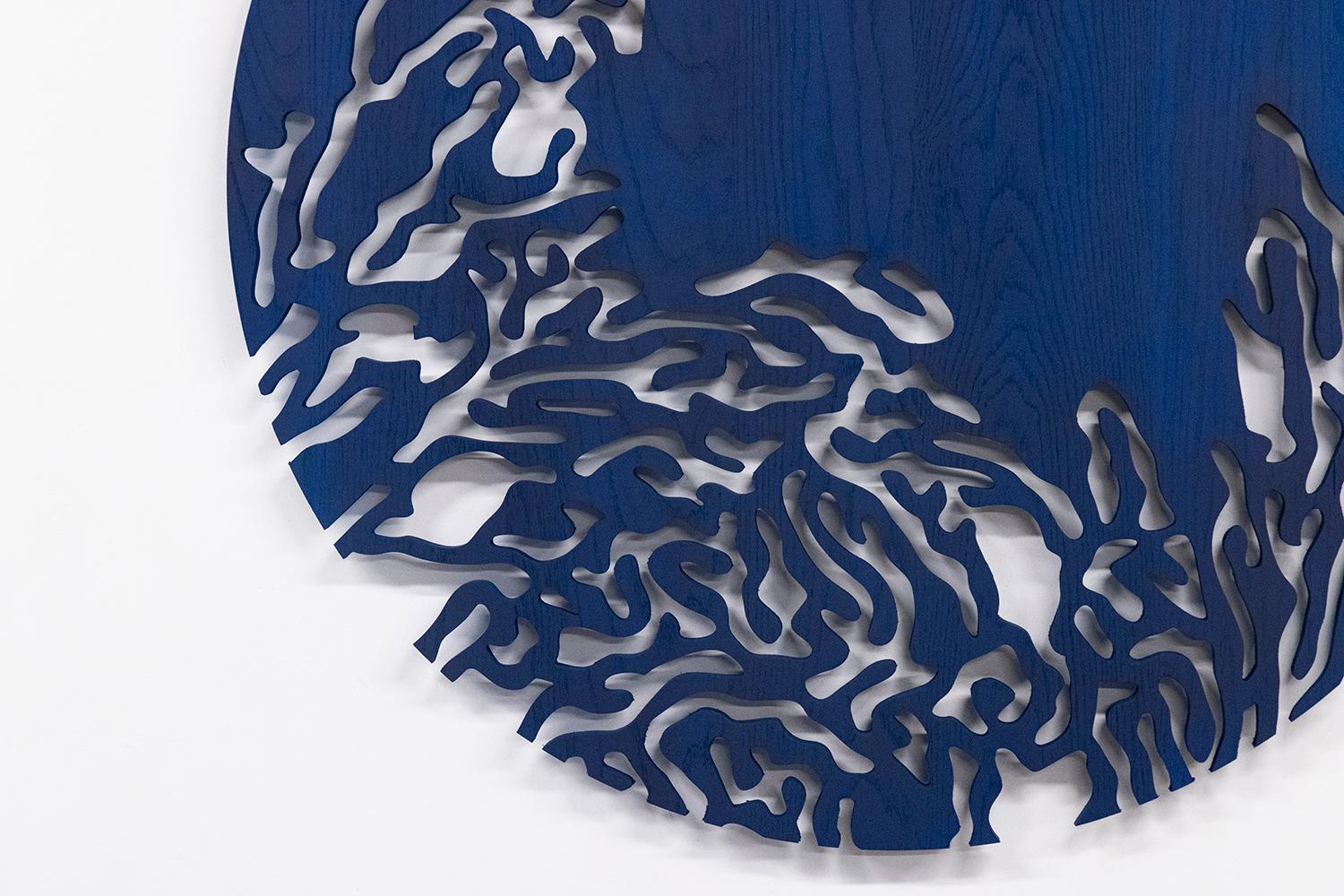 Opera d'arte blu ideale per gli amanti dell'oceano e della spiaggia in vendita 2
