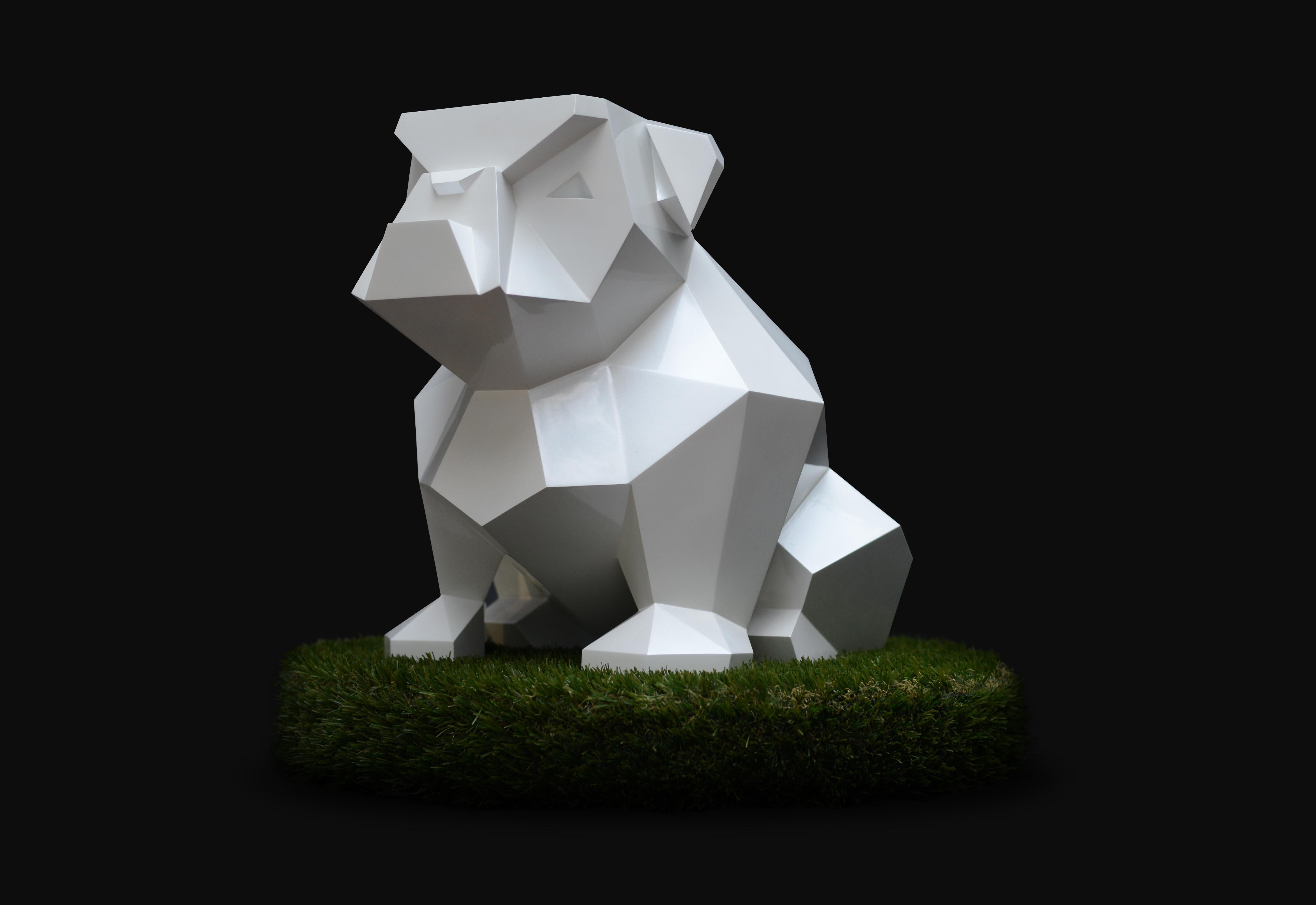Andrés Amaya Figurative Sculpture - Bulldog