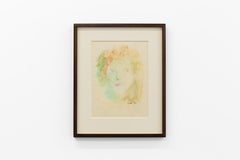 Blaues und grünes Gesicht (Visage Bleu et Vert)