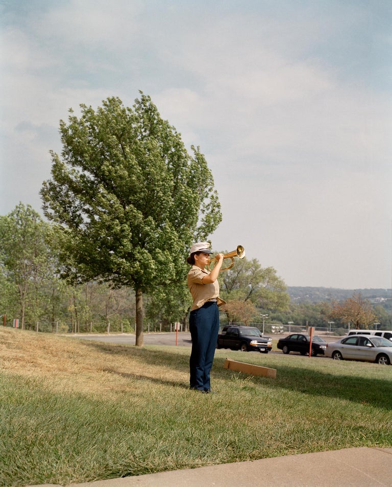 Gregory Halpern Omaha Sketchbook Julia, Reserve Officer Training