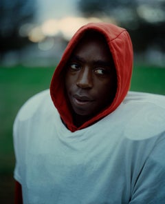 Carnet de croquis d'Omaha : Lewis, Football Practice, Omaha, NE - Photographie contemporaine