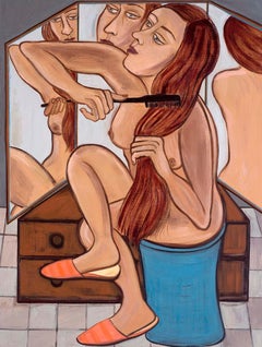 Personal Space, 2019 - Eileen Cooper (peinture figurative)