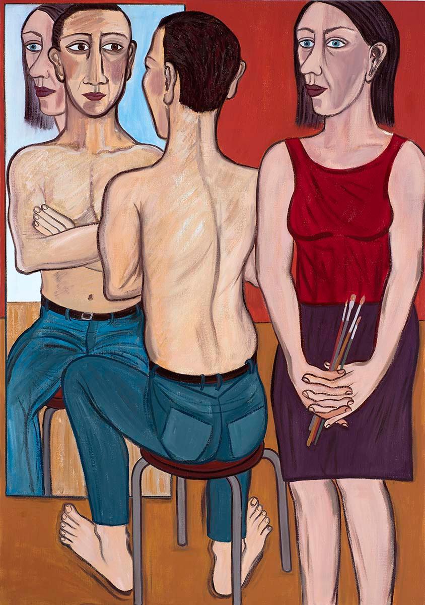 Every Mother's Son 2019 - Eileen Cooper (Figurative Painting)