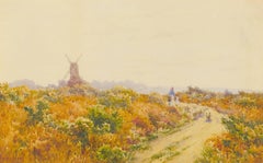 Harry E. James - Early 20th Century English Watercolour, Waltham Common, Lincoln