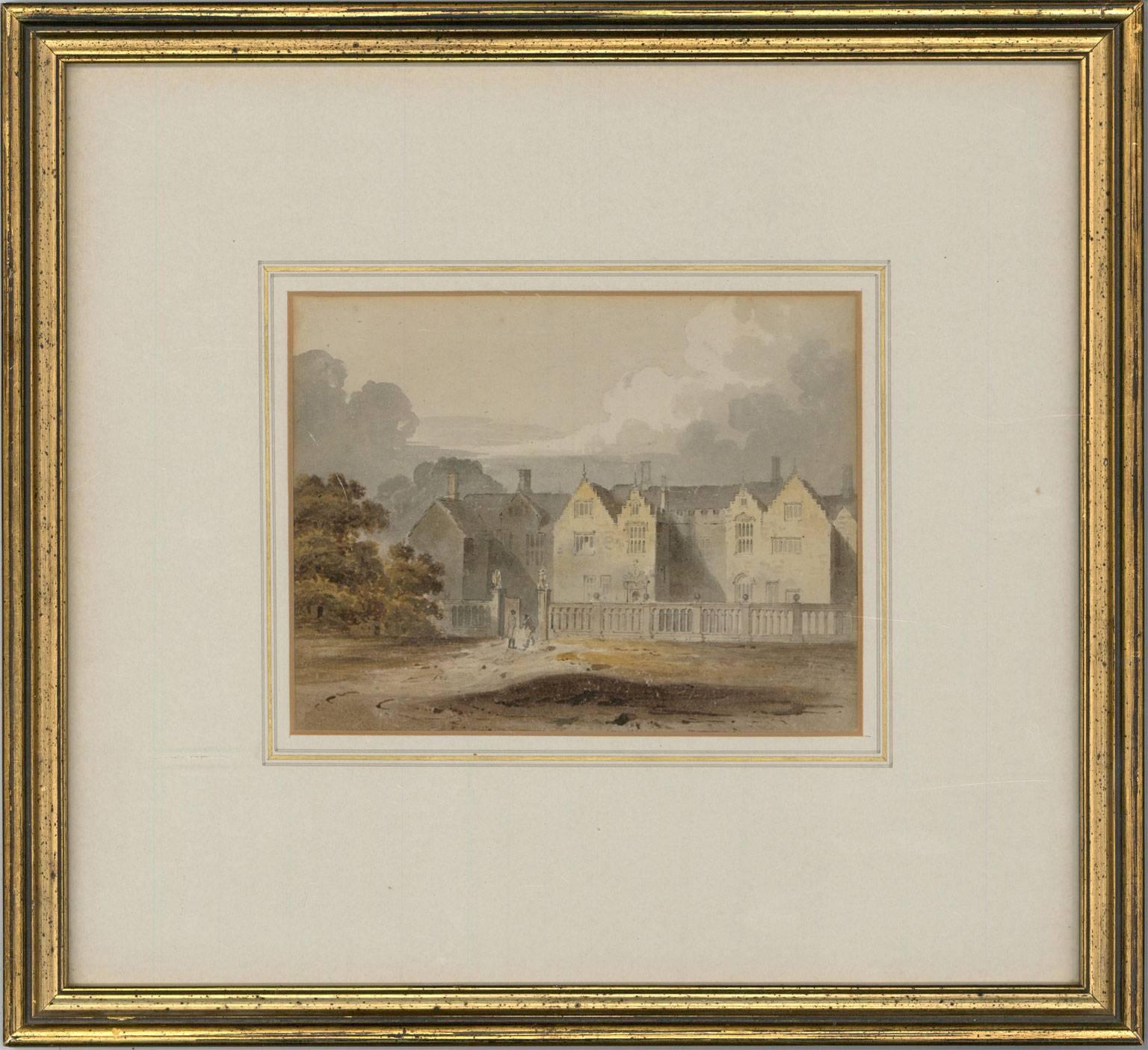 Attributed to John Chessell Buckler (1793-1894) - English Watercolour,