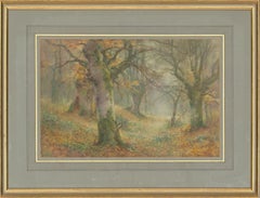 Thomas Tayler Ireland (c.1880-1927) - Signed English Watercolour, Forest Path