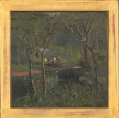 Andrew Hislop PSSA (1887-1954) - Framed Late 19th Century Oil, Kelly Glen
