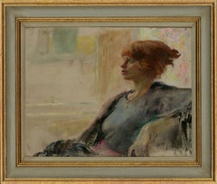 Christopher Alexander (1926-1982) - 20th Century Oil, Portrait of a Lady