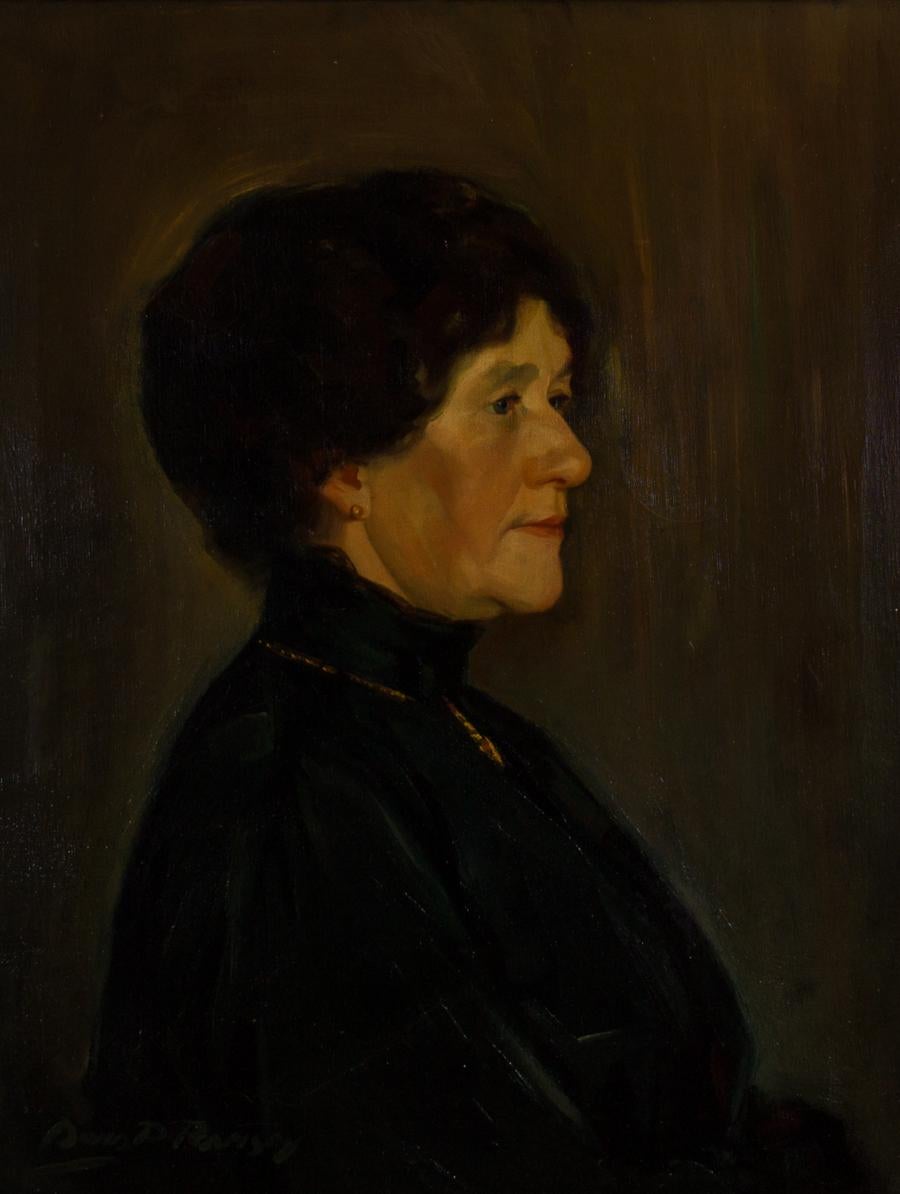 David Prophet Ramsay (1888-1944) - Early 20th Century Oil, The Artist's Mother 1