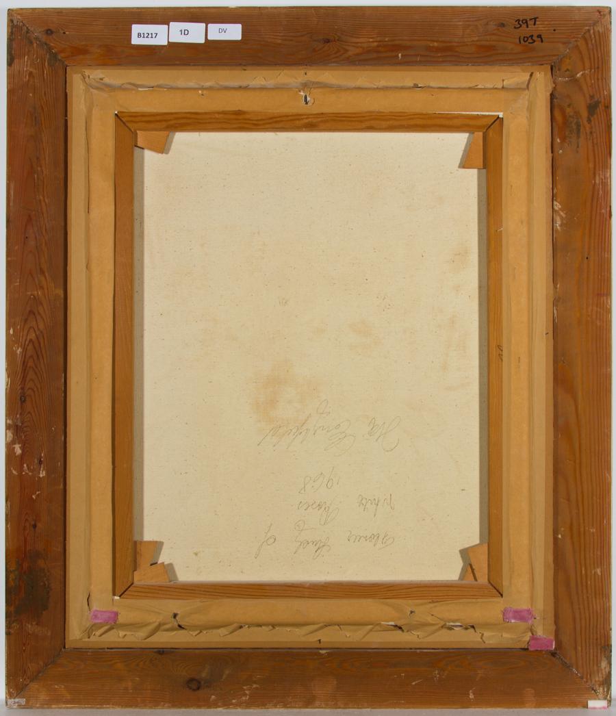 Ira Englefield (b.1912) - Signed & Framed 1968 Oil, White Roses 2