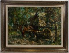 Antique Attrib. Harry Fidler RBA (1856-1935) - Very Fine Late 19th Century Oil, Hay Cart