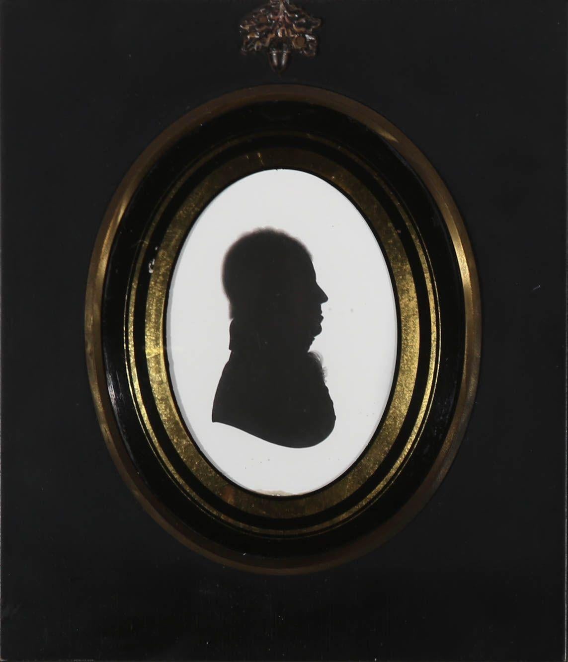Attrib. John Miers - Pair of Miniature 18th Century, Silhouettes 4