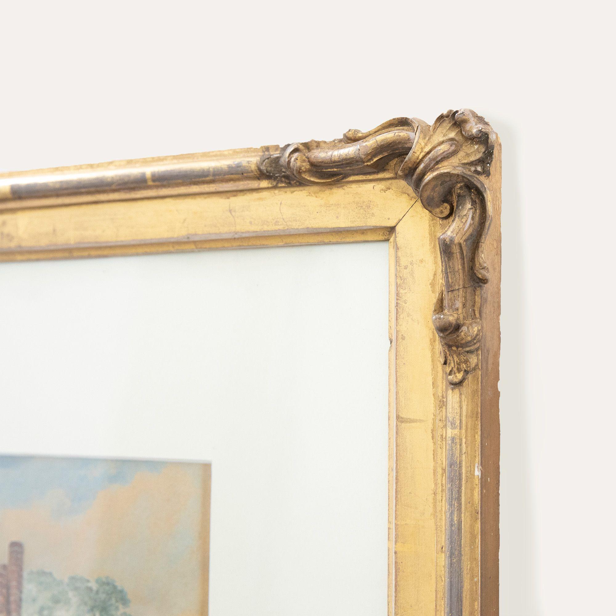 John Edmund Buckley (fl.1843-1861) - Acuarela enmarcada, Fiesta de boda Tudor en venta 5