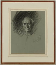 Frank Owen Salisbury - Signed 1935 English Charcoal Portrait, Sir John Simon