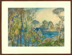 Gerald Edward Moira (1867-1959) - English Watercolour, The Blue Pool, Wareham