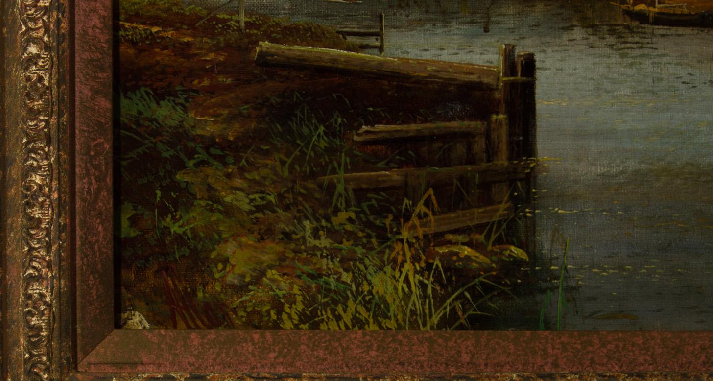 Robert Weir Allan RWS (1851-1942) - Late 19th Century Oil, Rural River Landscape 3