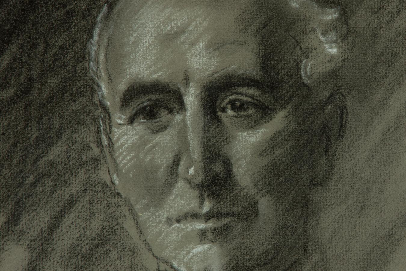 Frank Owen Salisbury (1874-1962) - Signed 1935 Charcoal Drawing, Sir John Simon 3