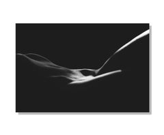 Contemporary Black & White Photography Nude, Modern Print on Metal, Meirav Levy